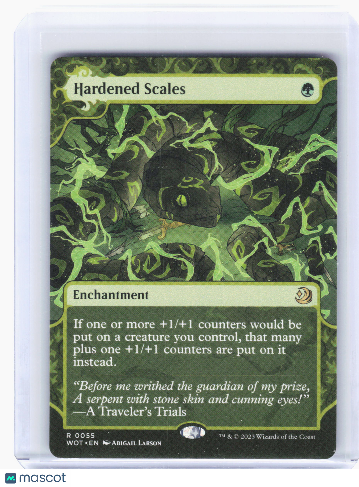 2023 Magic: The Gathering—Hardened Scales #55 WOT—Rare Nonfoil (Borderless)