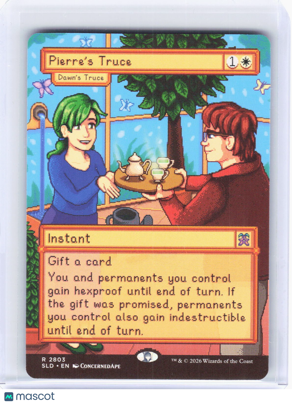 2026 Magic: The Gathering—Pierre's Truce #2803 (SLD)—Rare Non-Foil