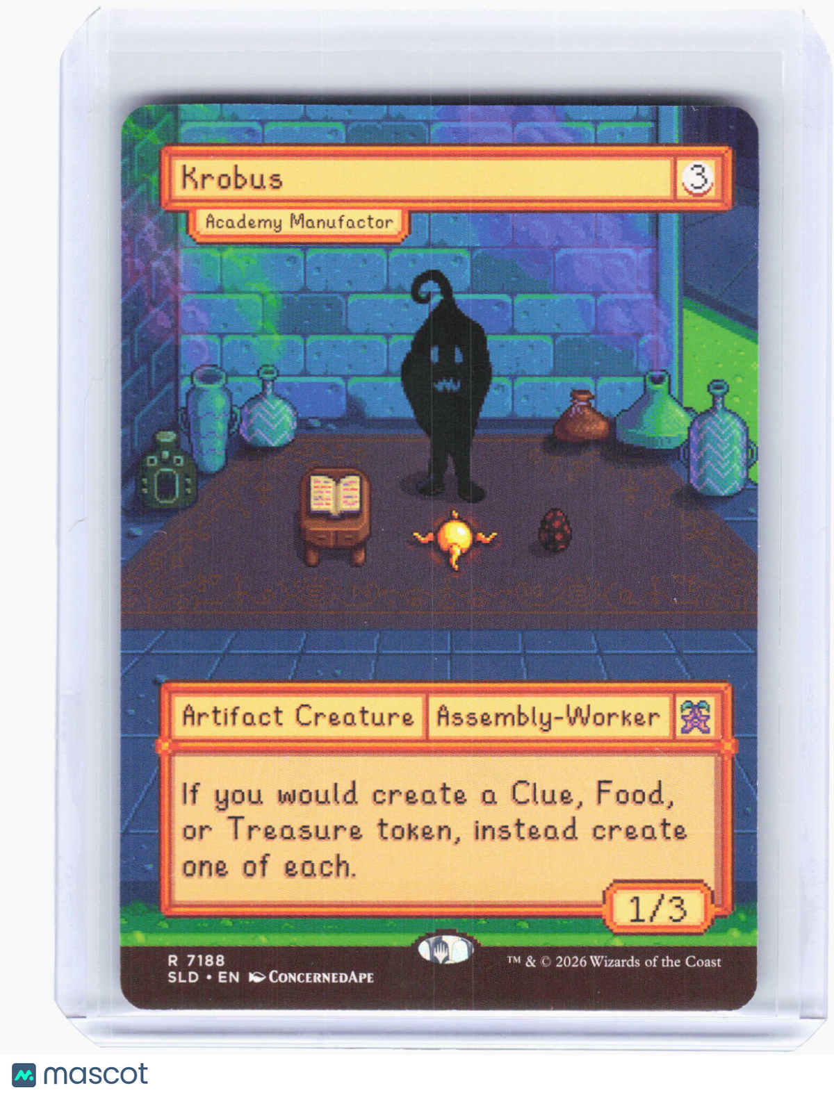 2026 Magic: The Gathering—Krobus #7188 Secret Lair Drop Series—Rare Non-Foil