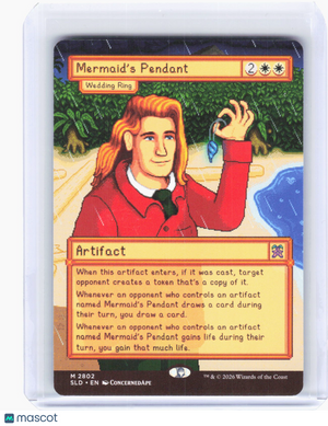 2026 Magic: The Gathering—Mermaid's Pendant #2802 (SLD)—Mythic Non-Foil