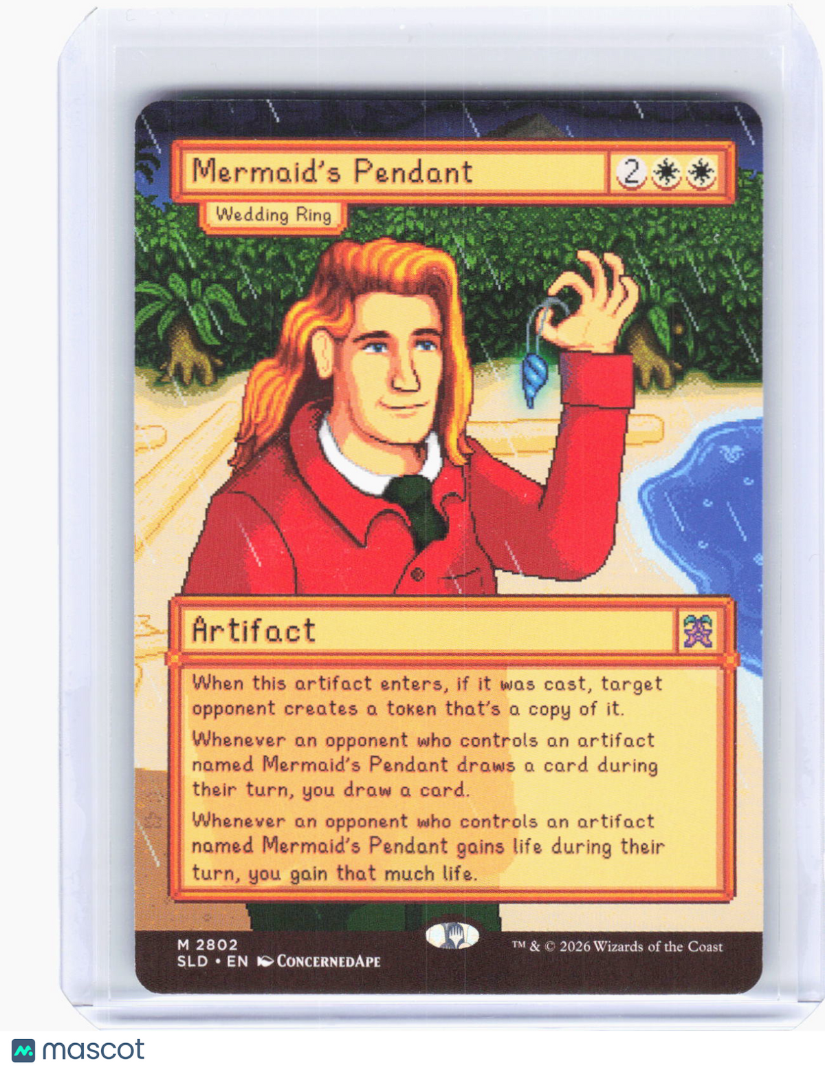 2026 Magic: The Gathering—Mermaid's Pendant #2802 (SLD)—Mythic Non-Foil