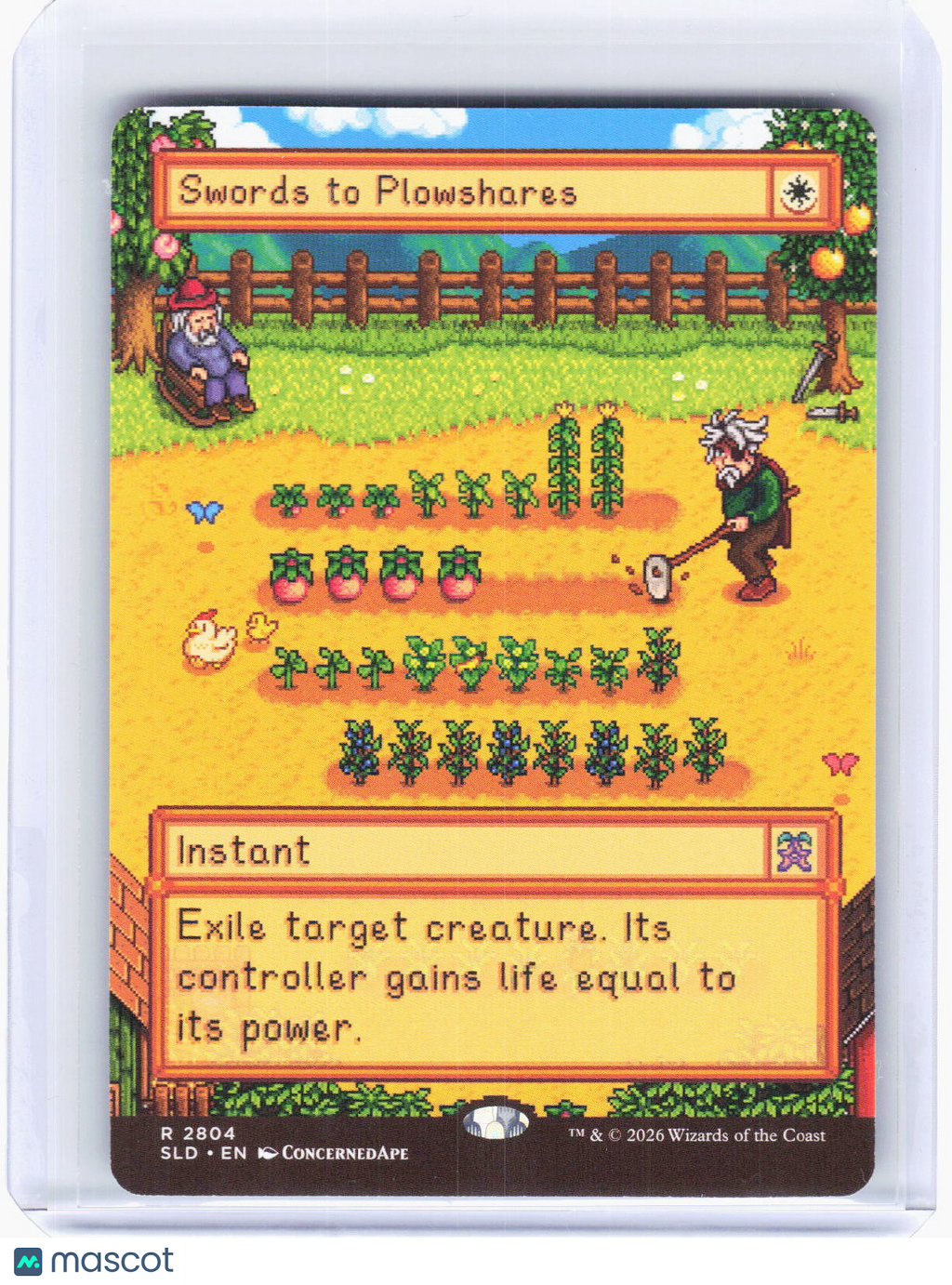 2026 Magic: The Gathering—Swords to Plowshares #2804 (SLD)—Rare Non-Foil
