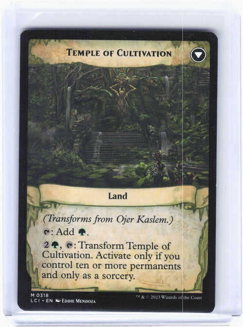 2023 Magic: The Gathering—Ojer Kaslem, Deepest Growth #318 (LCI)—Mythic Non-Foil