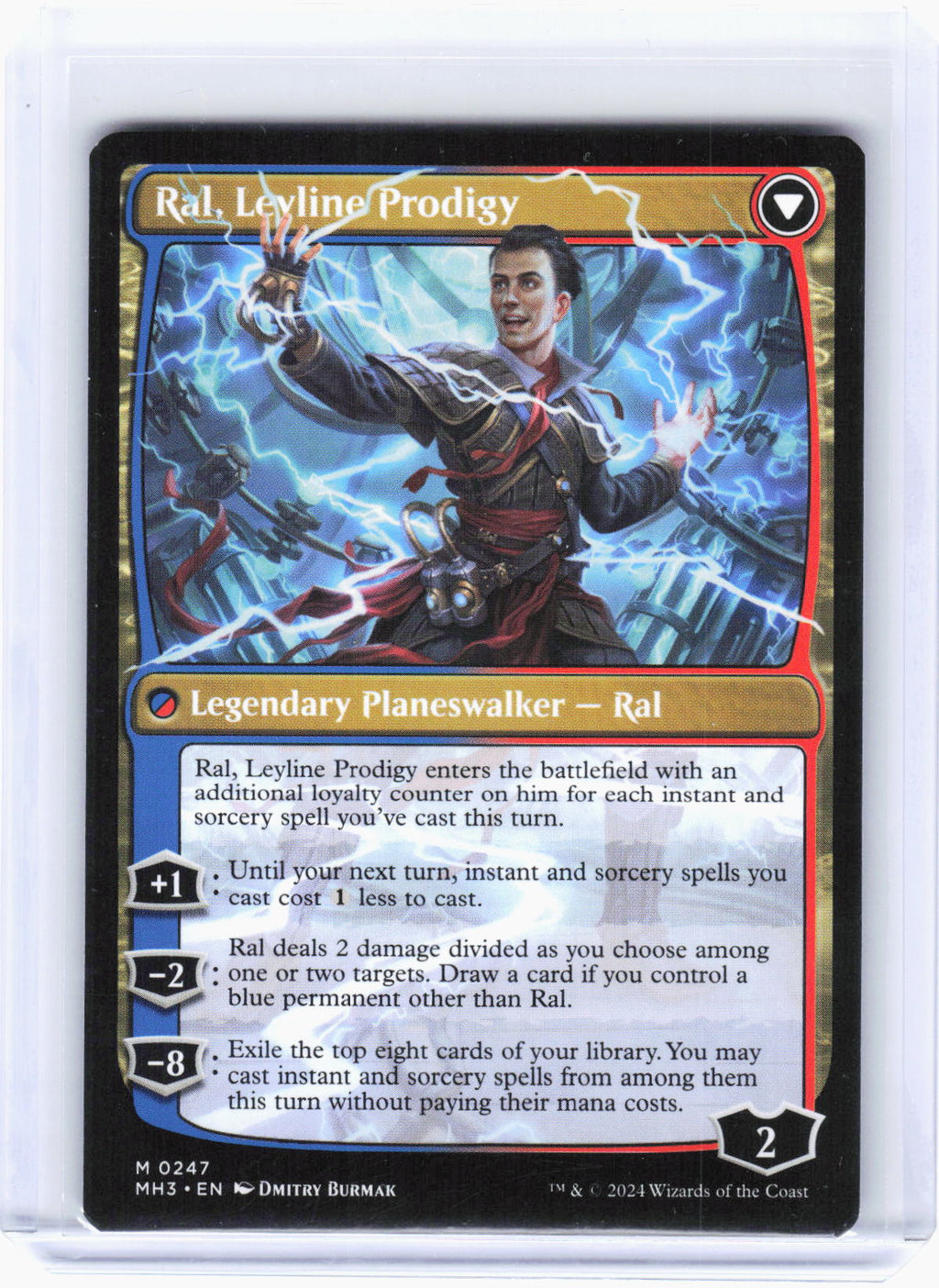 2024 Magic: The Gathering—Ral, Monsoon Mage #247 (MH3)—Mythic Non-Foil