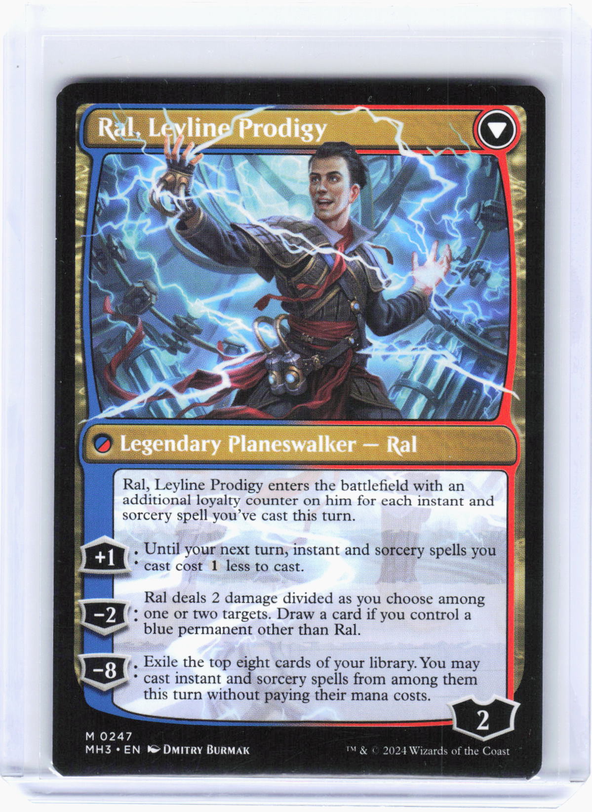 2024 Magic: The Gathering—Ral, Monsoon Mage #247 (MH3)—Mythic Non-Foil