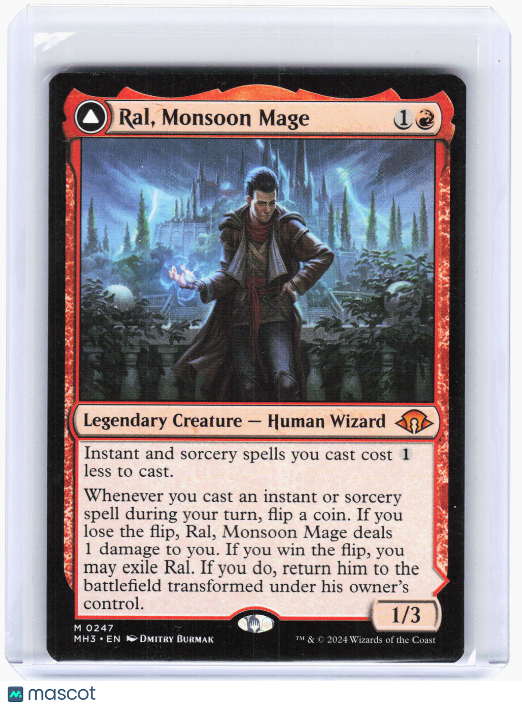 2024 Magic: The Gathering—Ral, Monsoon Mage #247 (MH3)—Mythic Non-Foil