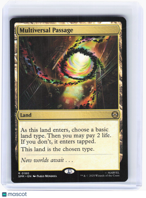 2025 Magic: The Gathering—Multiversal Passage #180 (SPM)—Rare Non-Foil