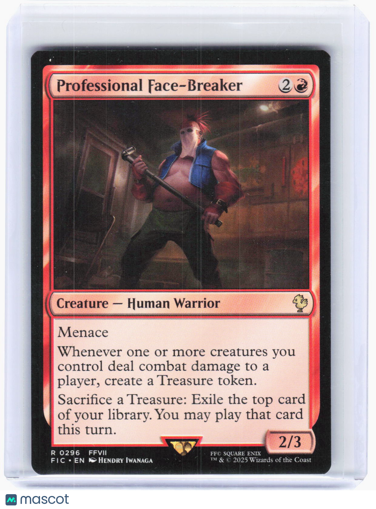 2025 Magic: The Gathering—Professional Face-Breaker #296 (FIC)—Rare Non-Foil