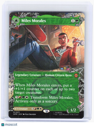 2025 Magic: The Gathering—Miles Morales #211 Marvel's Spider-Man—Mythic Non-Foil