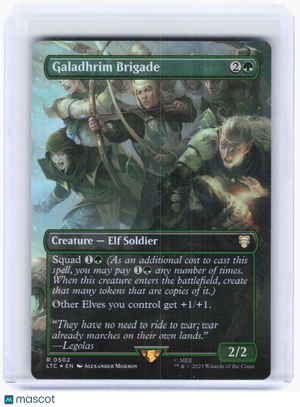 2023 Magic: The Gathering—Galadhrim Brigade #502 (LTC)—Rare Foil