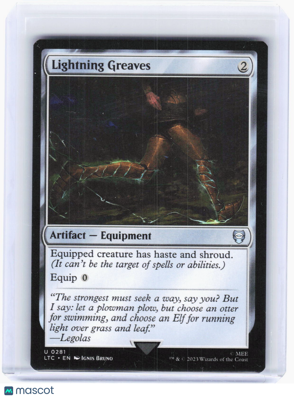 2023 Magic: The Gathering—Lightning Greaves #281 (LTC)—Uncommon Non-Foil