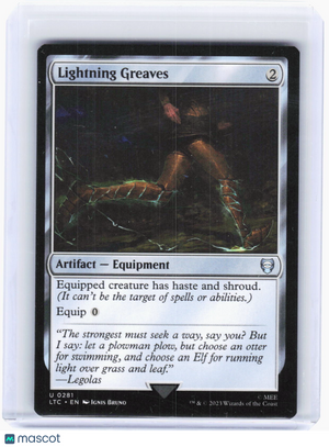 2023 Magic: The Gathering—Lightning Greaves #281 (LTC)—Uncommon Non-Foil