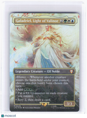 2023 Magic: The Gathering—Galadriel, Light of Valinor #498(LTC)—Mythic Foil