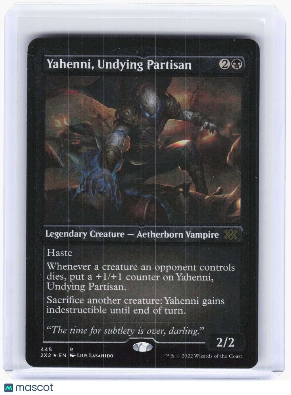 Magic: The Gathering—Yahenni, Undying Partisan #445 (2X2)—Rare Foil