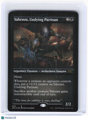 Magic: The Gathering—Yahenni, Undying Partisan #445 (2X2)—Rare Foil