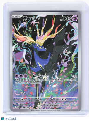 2026 Pokemon—Xerneas #91 Chaos Rising—Illustration Rare Holo