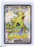 2023 Pokemon—Tyranitar ex #211 Obsidian Flames—Ultra Rare Holo