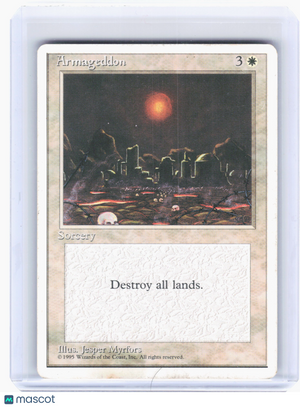 1995 Magic: The Gathering—Armageddon #255 Fourth Edition—Rare Nonfoil [MP]