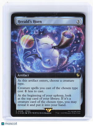 2025 MTG—Herald's Horn #228 Buy-A-Box Promos—Promo Foil [MP] (Extended Art)