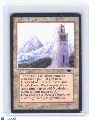 1994 Magic: TG—Urza's Tower #85d Antiquities—Uncommon Nonfoil (Mountains) [DMG]