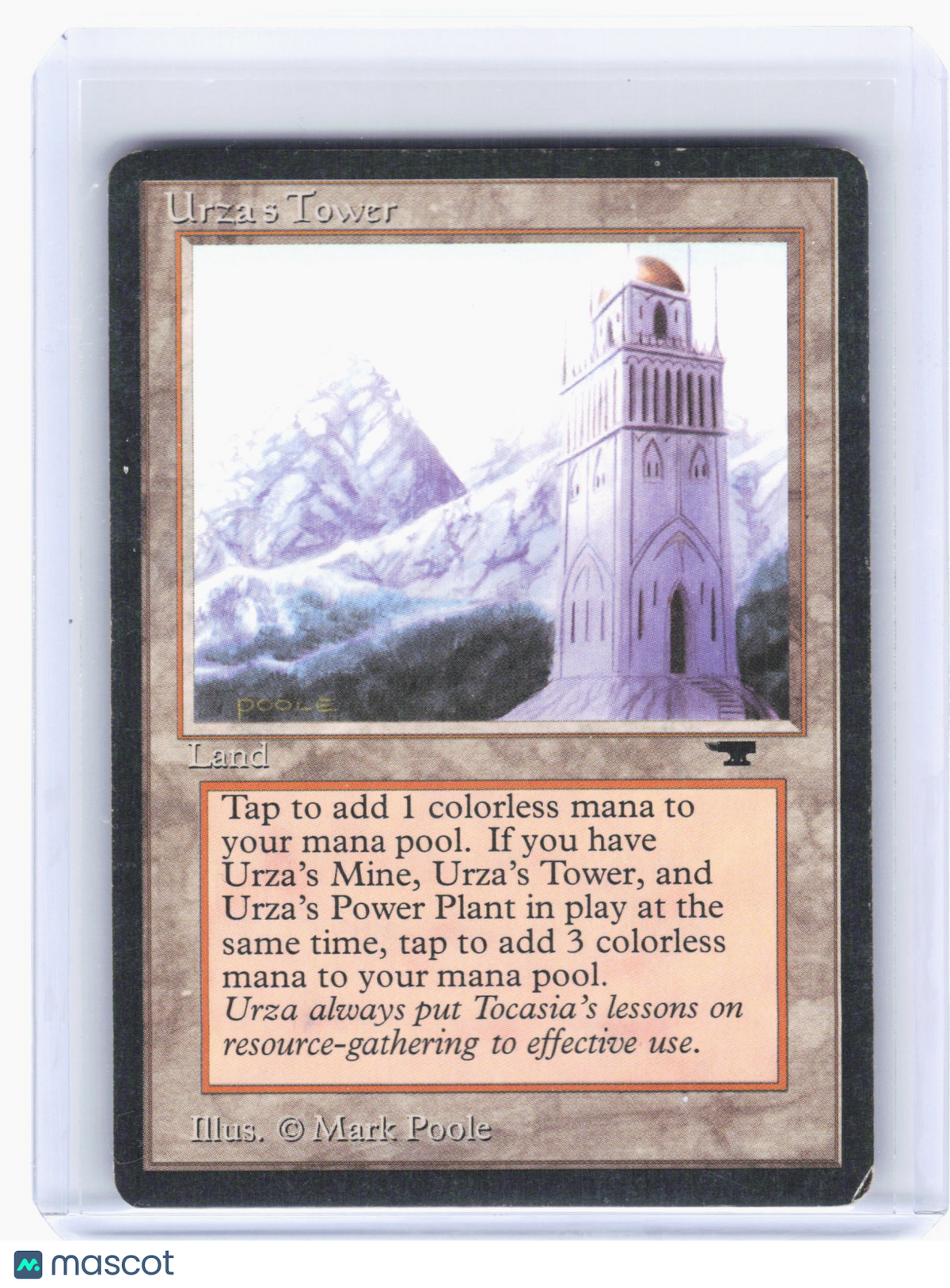 1994 Magic: TG—Urza's Tower #85d Antiquities—Uncommon Nonfoil (Mountains) [DMG]
