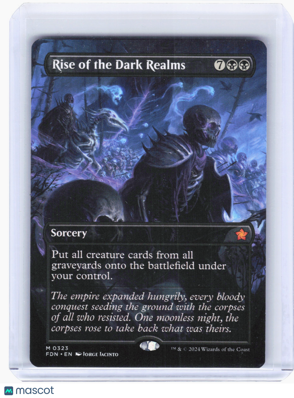 2024 MTG—Rise of the Dark Realms #323 Foundations—Mythic Nonfoil (Borderless)