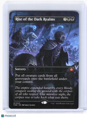 2024 MTG—Rise of the Dark Realms #323 Foundations—Mythic Nonfoil (Borderless)