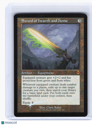 2021 Magic: TG—Sword of Hearth and Home #433 MH2—Mythic Foil (Retro Frame)