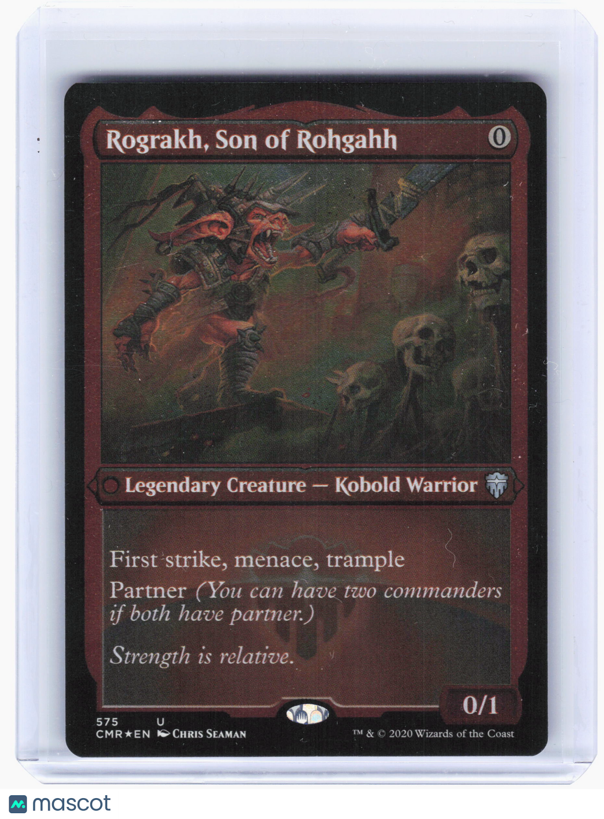 2020 Magic: TG—Rograkh, Son of Rohgahh #575 Commander Legends—Uncommon Foil