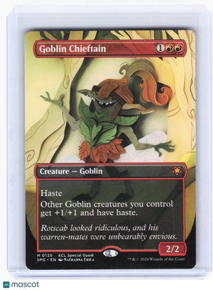 2024 Magic: TG—Goblin Chieftain #135 Special Guests—Mythic Nonfoil (Borderless)