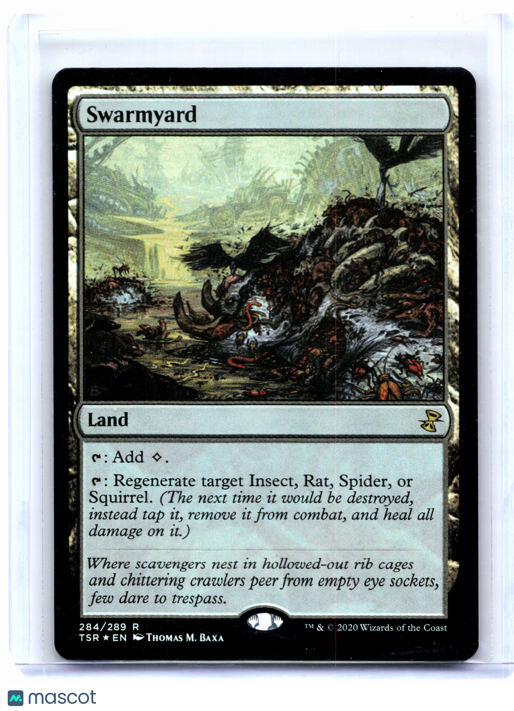 2020 Magic: The Gathering—Swarmyard #284 Time Spiral Remastered—Rare Foil