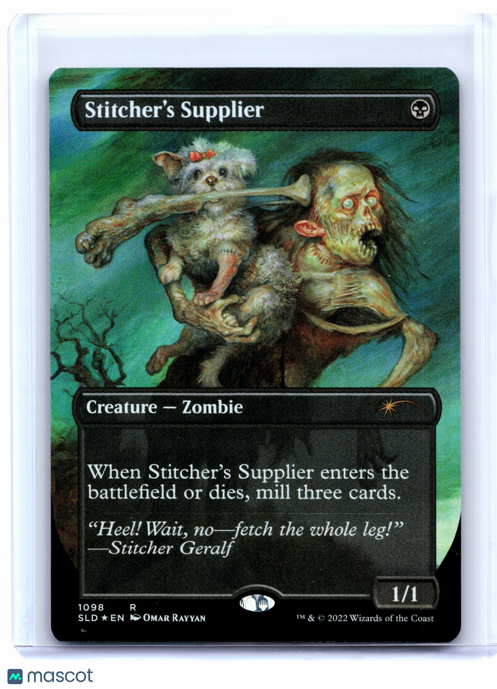 2022 Magic: TG—Stitcher's Supplier (Borderless) #1098 Secret Lair Drop—Rare Foil