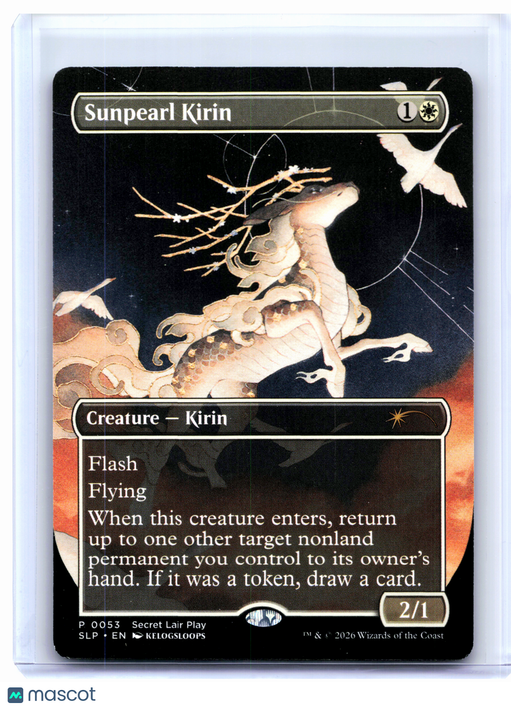 2026 Magic: TG—Sunpearl Kirin #0053 Secret Lair Showdown—Promo Nonfoil