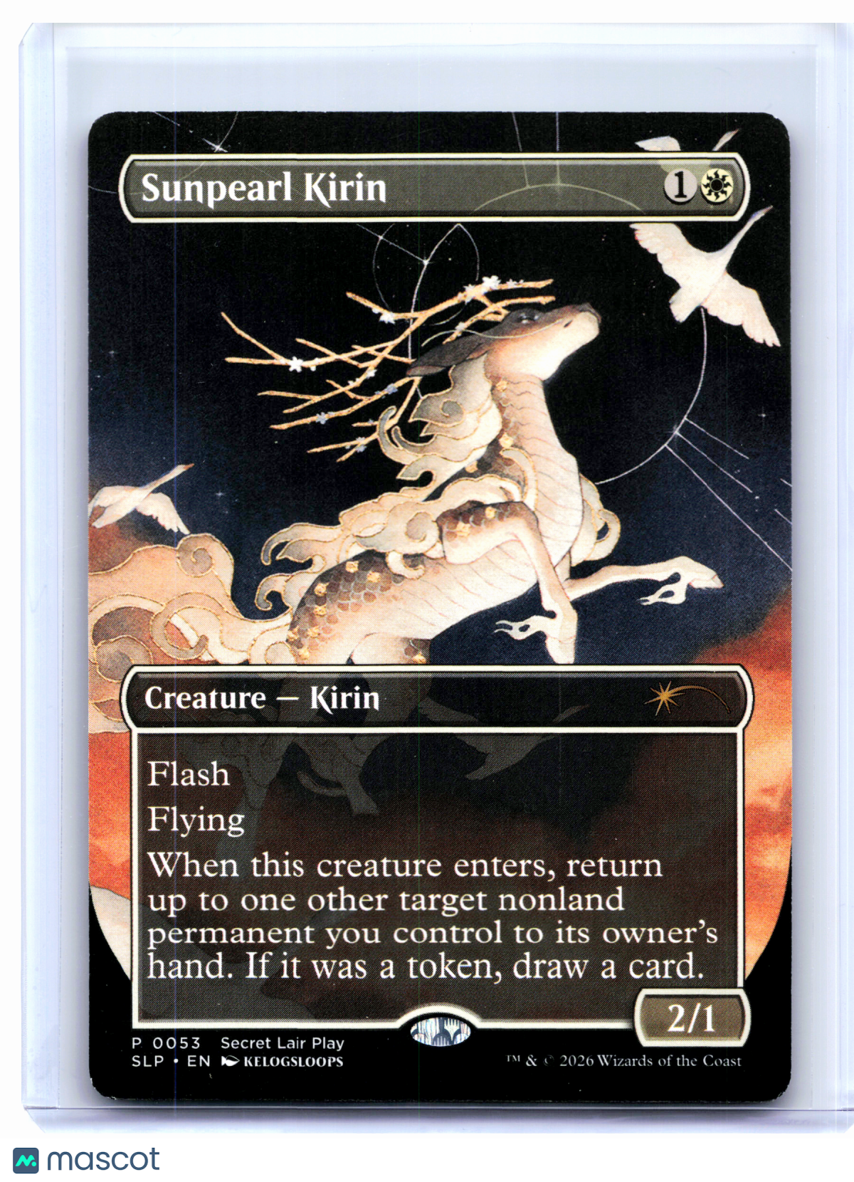 2026 Magic: TG—Sunpearl Kirin #0053 Secret Lair Showdown—Promo Nonfoil