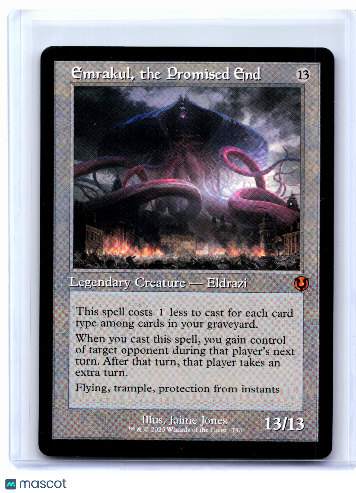 2025 Magic: TG—Emrakul, the Promised End (Retro Frame) #330 INR—Mythic Nonfoil