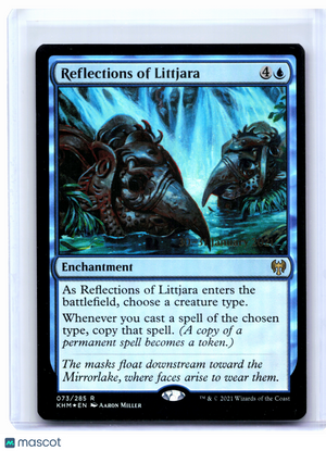 2021 Magic: TG—Reflections of Littjara #073 Kaldheim—Rare Foil (Prerelease) [LP]