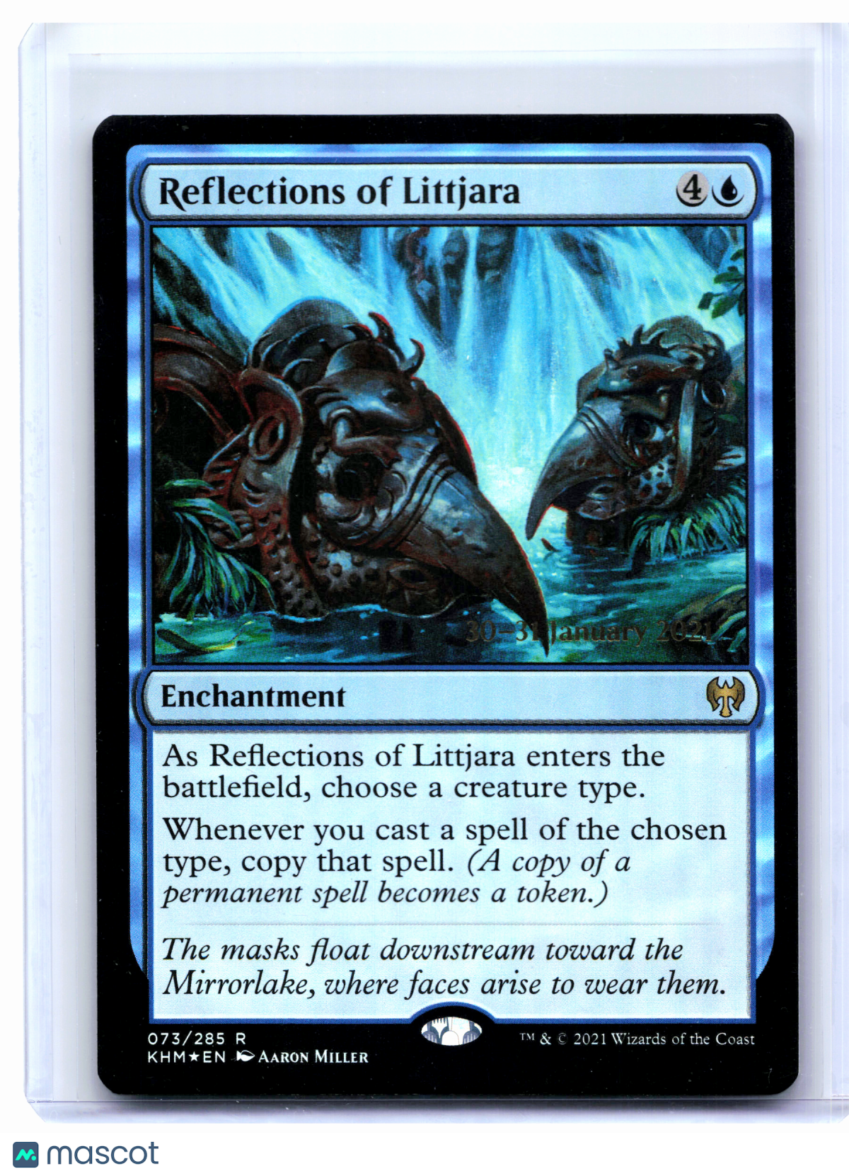 2021 Magic: TG—Reflections of Littjara #073 Kaldheim—Rare Foil (Prerelease) [LP]