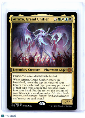 2023 Magic: The Gathering—Atraxa, Grand Unifier #196 ONE—Mythic Nonfoil