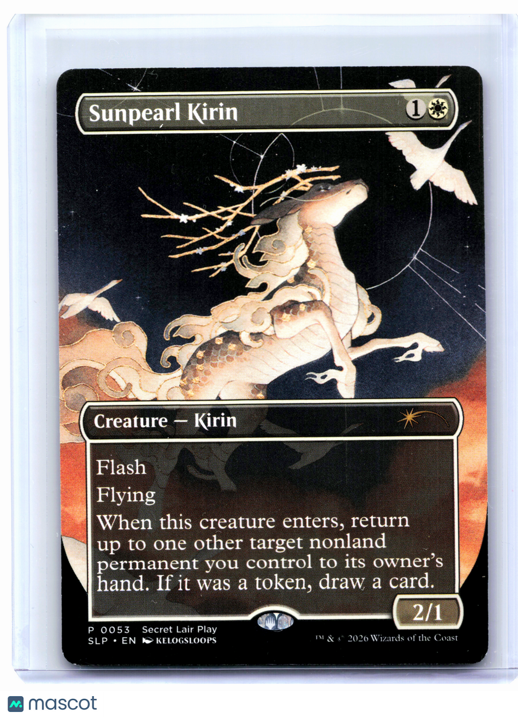 2026 Magic: TG—Sunpearl Kirin #0053 Secret Lair Showdown—Promo Nonfoil