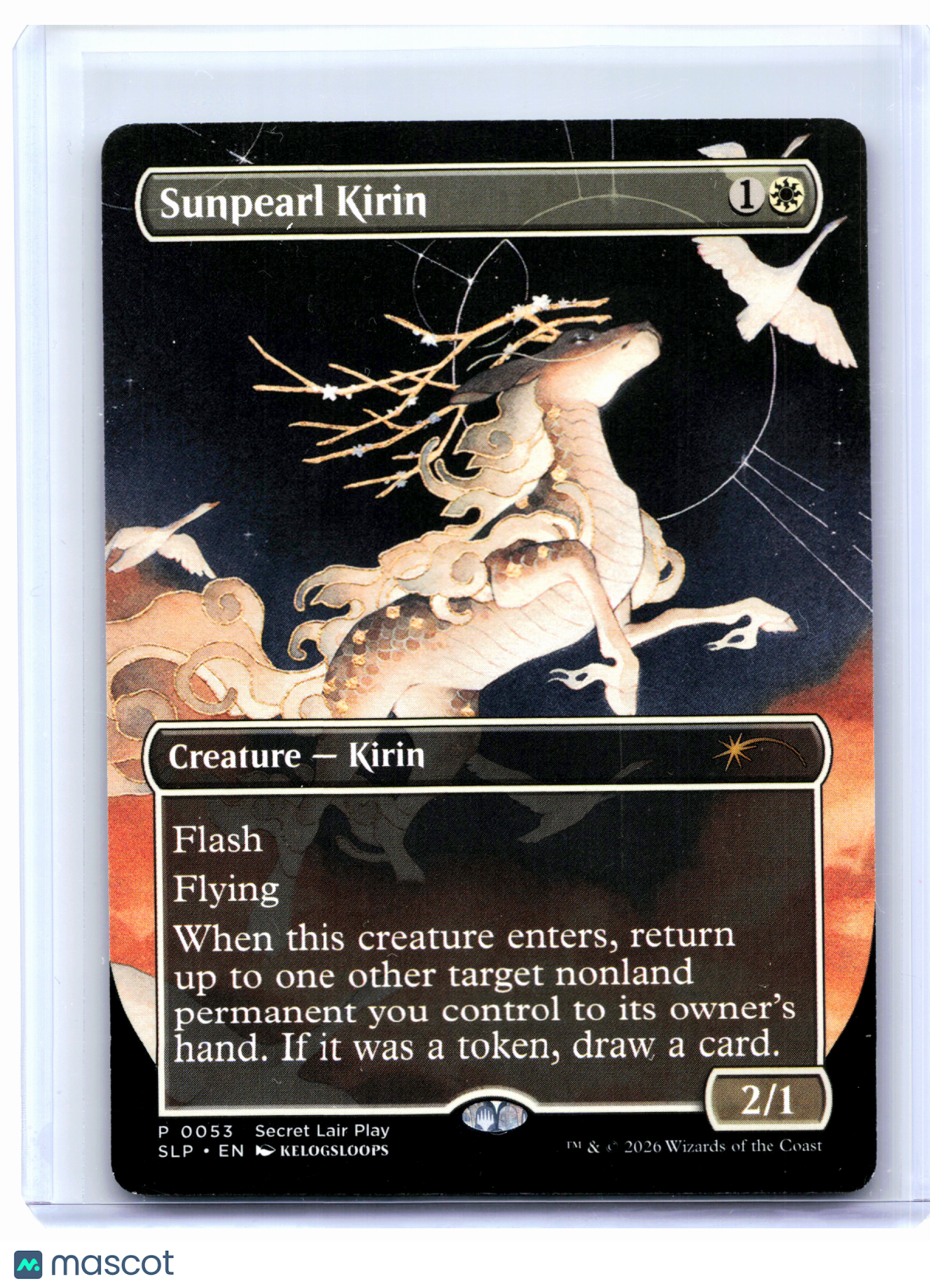 2026 Magic: TG—Sunpearl Kirin #0053 Secret Lair Showdown—Promo Nonfoil