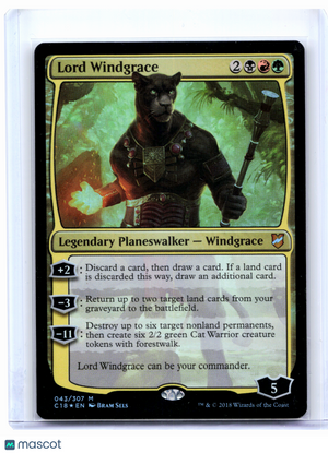 2018 Magic: The Gathering—Lord Windgrace #043 Commander 2018—Mythic Foil