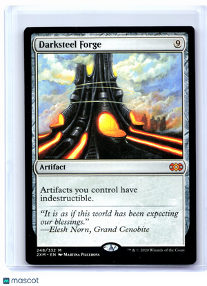 2020 Magic: The Gathering—Darksteel Forge #248 Double Masters—Mythic Nonfoil