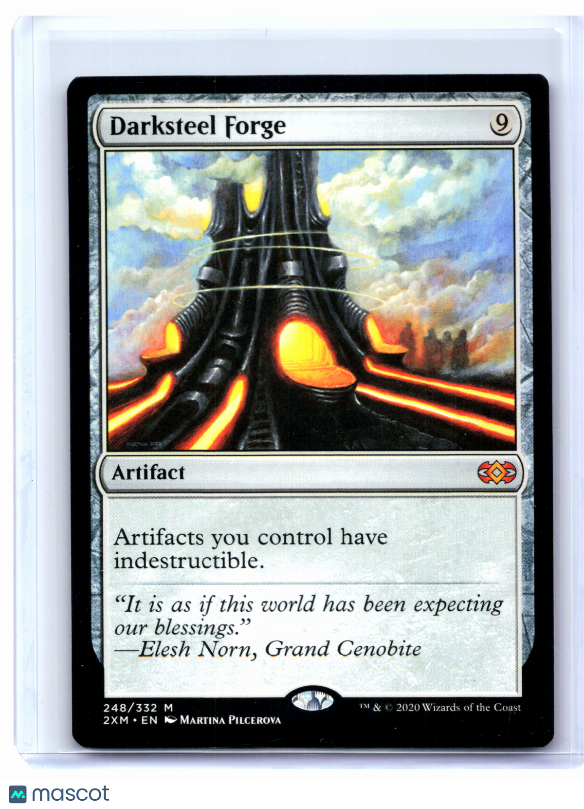 2020 Magic: The Gathering—Darksteel Forge #248 Double Masters—Mythic Nonfoil
