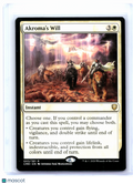 2020 Magic: The Gathering—Akroma's Will #003 Commander Legends—Rare Nonfoil