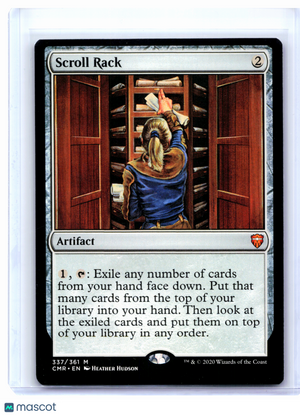 2020 Magic: The Gathering—Scroll Rack #337 Commander Legends—Mythic Nonfoil