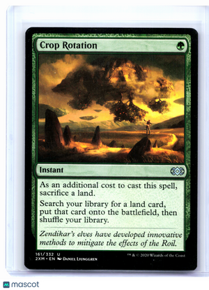 2020 Magic: The Gathering—Crop Rotation #161 Double Masters—Uncommon Nonfoil