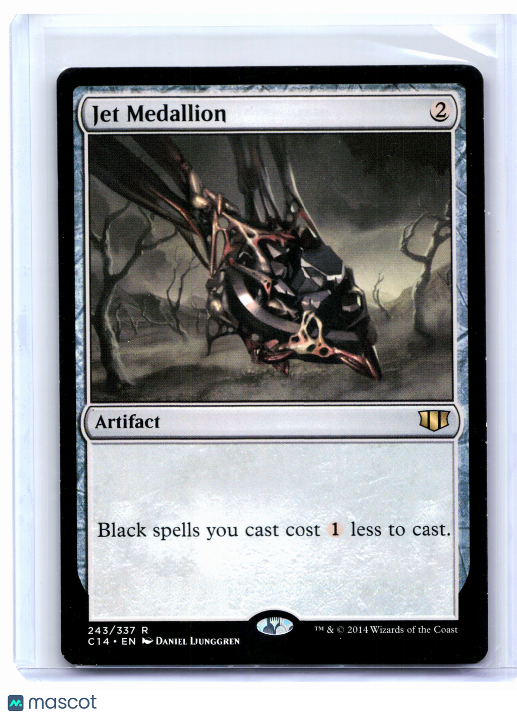 2014 Magic: The Gathering—Jet Medallion #243 Commander 2014—Rare Nonfoil
