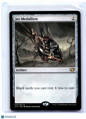 2014 Magic: The Gathering—Jet Medallion #243 Commander 2014—Rare Nonfoil