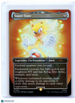 2025 Magic: TG—Super State #2081 Secret Lair Drop—Mythic Foil [Lightly Played]