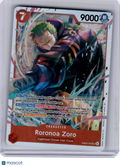 2026 One Piece—Roronoa Zoro #EB04-007 The Azure's Sea Seven—Super Rare Foil [LP]